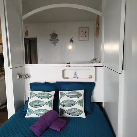 Sophia Summer Studio, Vue Cote Avec Clim Et Parking *